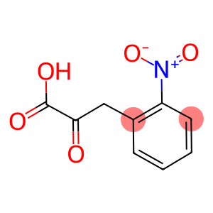 benzenepropanoic acid, 2-nitro-alpha-oxo-