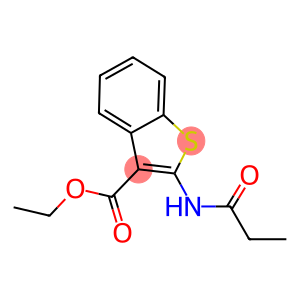 ethyl 2-(propionylamino)-1-benzothiophene-3-carboxylate