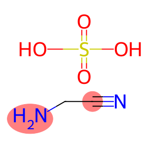 Cyanomethylazanium sulfate