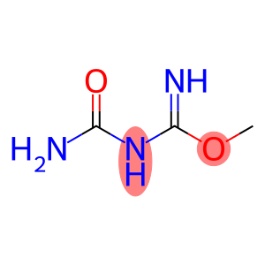 Carbamimidic acid, (aminocarbonyl)-, methyl ester (9CI)