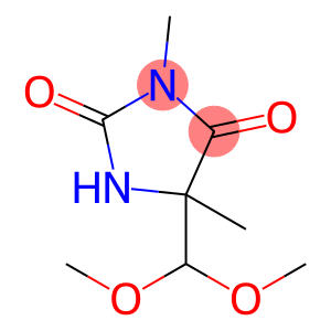 2,4-Imidazolidinedione, 5-(dimethoxymethyl)-3,5-dimethyl-