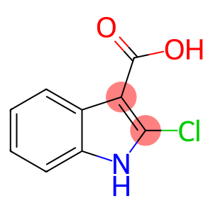 1H-indole-3-carboxylic acid, 2-chloro-