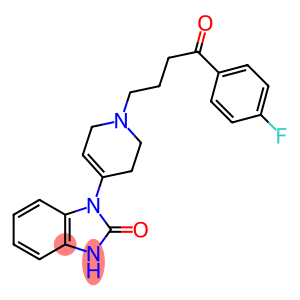 1-(1-(4-(p-fluorophenyl)-4-oxobutyl)-1,2,3,6-tetrahydro-4-pyridyl)-2-benzimi