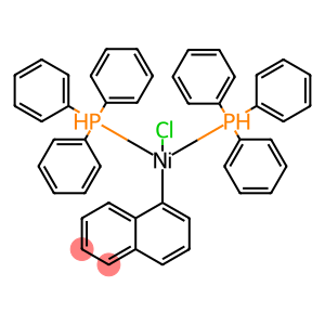 Naphthalen-1-ylbis(triphenylphosphoranyl)nickel(IV) chloride