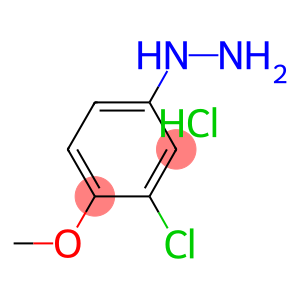 (3-chloro-4-methoxy-phenyl)-hydrazine hydrochloride
