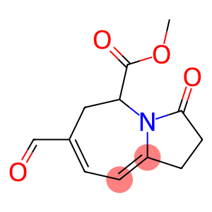 1H-Pyrrolo[1,2-a]azepine-5-carboxylic acid, 7-formyl-2,3,5,6-tetrahydro-3-oxo-, methyl ester