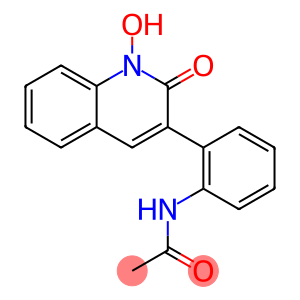 N-[2-(1,2-Dihydro-1-hydroxy-2-oxoquinolin-3-yl)phenyl]acetamide