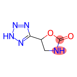 2-Oxazolidinone, 5-(1H-tetrazol-5-yl)- (9CI)