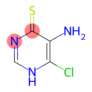 5-amino-6-chloropyrimidine-4(1H)-thione