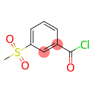 Benzoyl chloride, 3-(methylsulfonyl)-