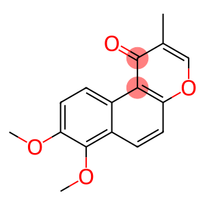 7,8-Dimethoxy-2-methyl-1H-naphtho[2,1-b]pyran-1-one