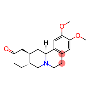 (2R)-3β-Ethyl-1,3,4,6,7,11bβ-hexahydro-9,10-dimethoxy-2H-benzo[a]quinolizine-2α-acetaldehyde
