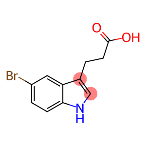 3-(5-bromo-1h-indol-3-yl)-propionic acid