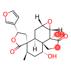 (3R,3'aR,5S,7'aα)-1',4,5,5',6',8',8'aβ,9'aβ-Octahydro-5-(3-furyl)-4'α,9'bα-dihydroxy-6'β-methylspiro[furan-3(2H),7'(4'H)-oxireno[2,3]naphtho[1,8a-c]furan]-1',2(7'aH)-dione