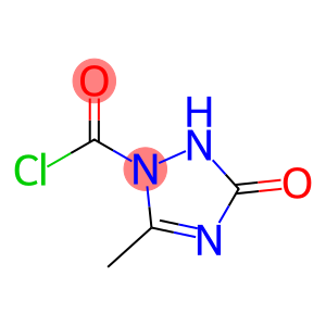 1H-1,2,4-Triazole-1-carbonyl chloride, 2,3-dihydro-5-methyl-3-oxo- (9CI)