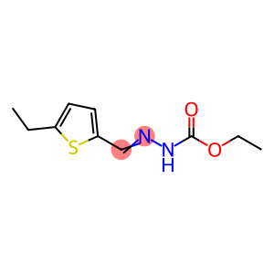 Hydrazinecarboxylic acid, [(5-ethyl-2-thienyl)methylene]-, ethyl ester (9CI)
