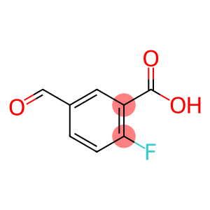 Benzoic acid, 2-fluoro-5-formyl-