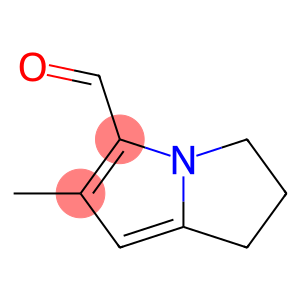 1H-Pyrrolizine-5-carboxaldehyde, 2,3-dihydro-6-methyl- (9CI)