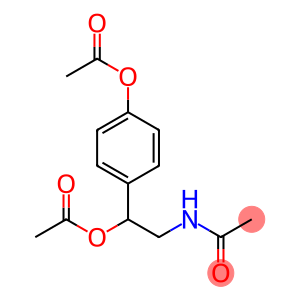 N-[2-(Acetyloxy)-2-[4-(acetyloxy)phenyl]ethyl]acetamide