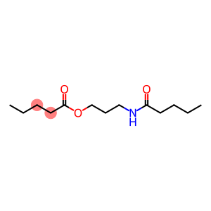 Valeric acid 3-(valerylamino)propyl ester