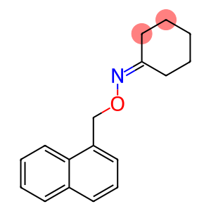 Cyclohexanone, O-(1-naphthalenylmethyl)oxime