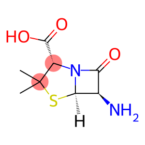 4-Thia-1-azabicyclo[3.2.0]heptane-2-carboxylic acid, 6-amino-3,3-dimethyl-7-oxo-, [2S-(2alpha,5alpha,6beta)]-