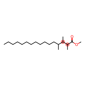 Hexadecanoic acid, 2,3,4-trimethyl-, methyl ester