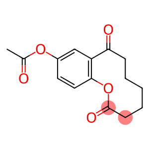 2H-1-Benzoxecin-2,8(3H)-dione, 10-(acetyloxy)-4,5,6,7-tetrahydro-