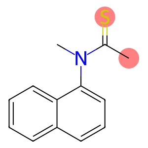 Ethanethioamide,  N-methyl-N-1-naphthalenyl-