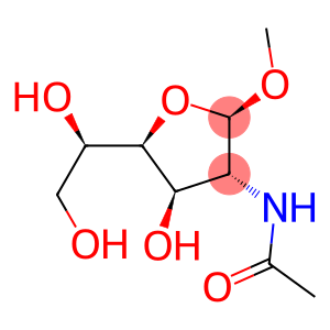 .beta.-D-Glucofuranoside, methyl 2-(acetylamino)-2-deoxy-