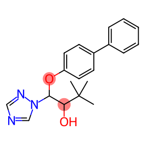 1-联苯氧基-3,3-二甲基-1-(1H-1,2,4-三唑-1-基)-丁醇