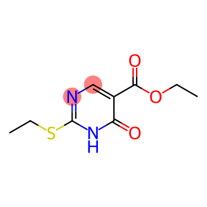 5-PyriMidinecarboxylic acid, 2-(ethylthio)-1,6-dihydro-6-oxo-, ethyl ester