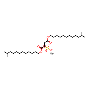 sodium 1,4-diisotridecyl sulphonatosuccinate