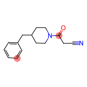 3-(4-benzylpiperidin-1-yl)-3-oxopropanenitrile