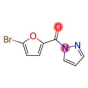 Methanone, (5-bromo-2-furanyl)-1H-pyrazol-1-yl-