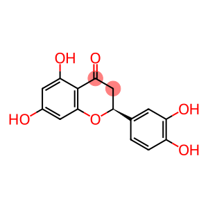 4H-1-benzopyran-4-one, 2-(3,4-dihydroxyphenyl)-2,3-dihydro-5,7-dihydroxy-
