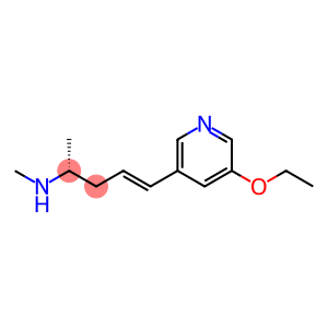4-Penten-2-amine,5-(5-ethoxy-3-pyridinyl)-N-methyl-,(2R,4E)-(9CI)