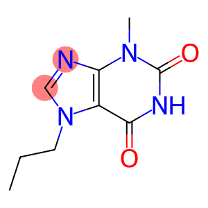 3-甲基-7-丙基-3,7-二氢-1H-嘌呤-2,6-二酮