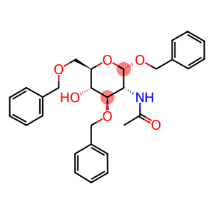 苄基-2-乙酰氨基-3,6-二-O-苄基-2-脱氧-α-D-吡喃葡萄糖苷