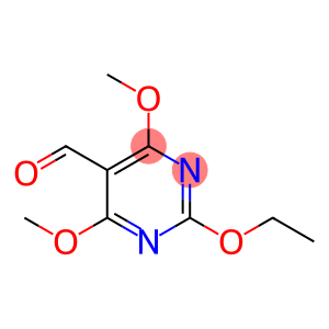 5-Pyrimidinecarboxaldehyde,2-ethoxy-4,6-dimethoxy-(9CI)