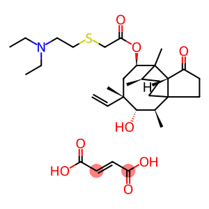 14-deoxy-14-((2-diethylaminoethyl)-mercaptoacetoxy)-mutilinhydrogenfumarate