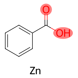 Bisbenzoic acid zinc salt