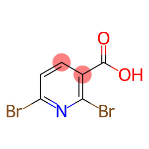 3-Pyridinecarboxylic acid, 2,6-dibromo-
