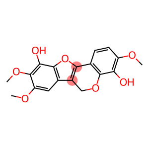 3,8,9-Trimethoxy-6H-benzofuro[3,2-c][1]benzopyran-4,10-diol