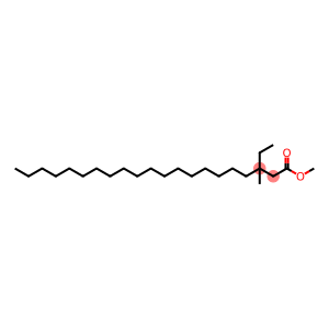 3-Ethyl-3-methylhenicosanoic acid methyl ester