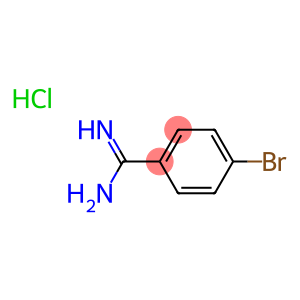 amino(4-bromophenyl)methaniminium chloride
