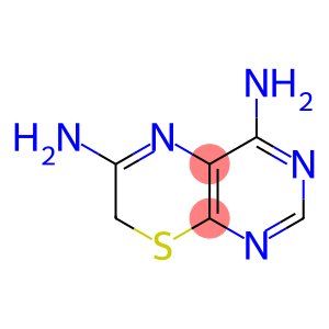 7H-Pyrimido[4,5-b][1,4]thiazine-4,6-diamine