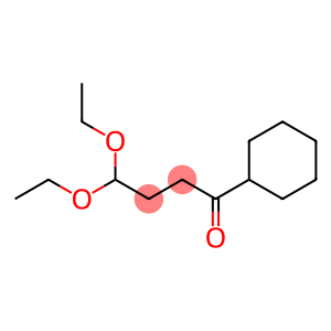 1-Cyclohexyl-4,4-diethoxy-1-butanone