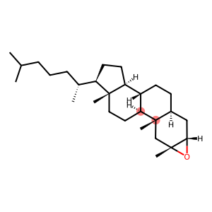 2α,3α-Epoxy-2-methyl-5α-cholestane