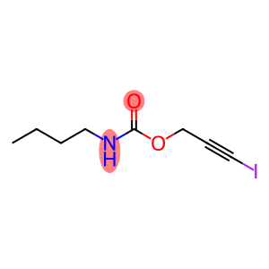 Butyl-3-iodo-2-propnyl ester carbamic acid